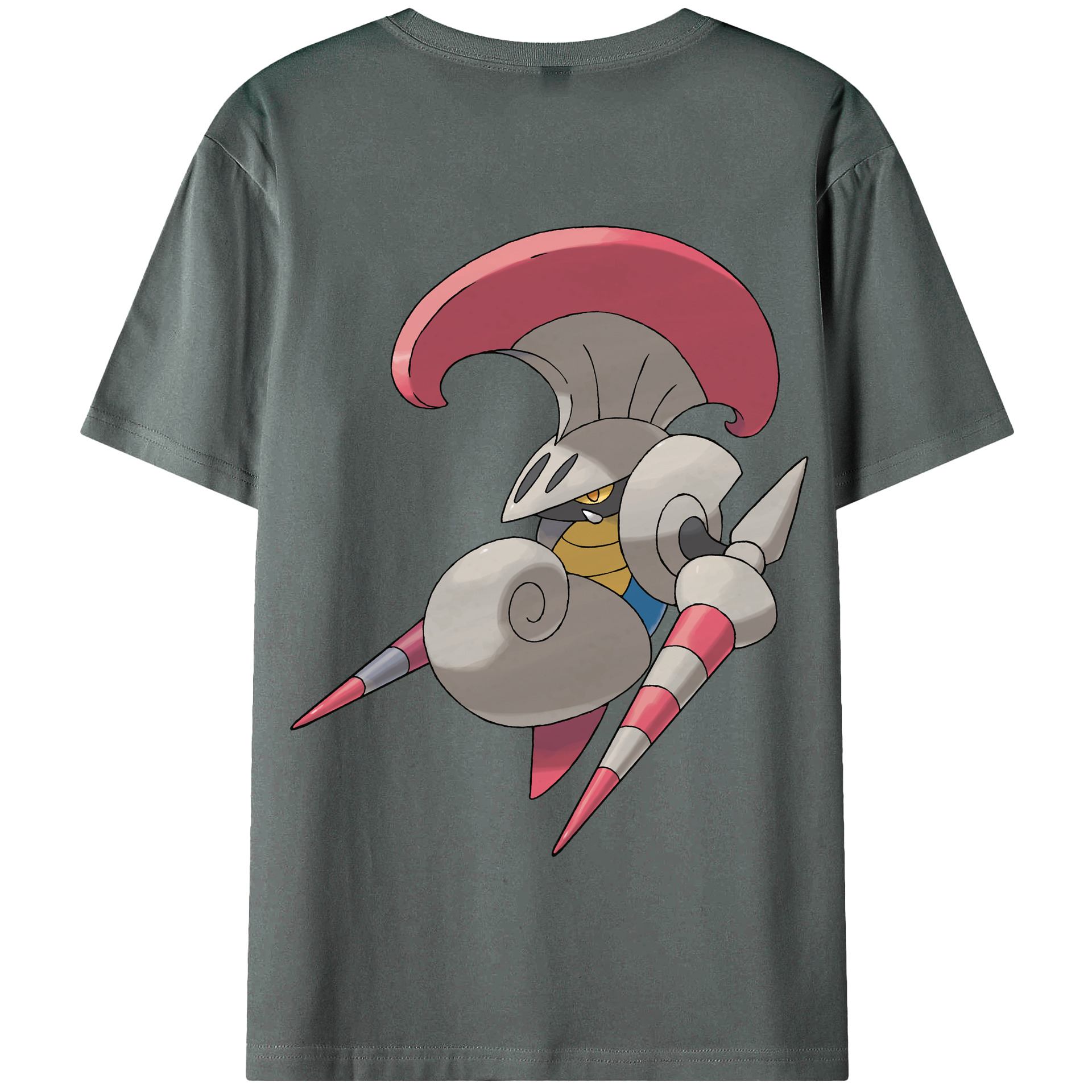 （画像用） ポケットモンスター Pokémon 綿100％半袖Tシャツ（背面プリント）